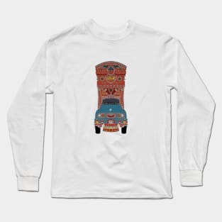 Pakistani Truck Art With Positive Quote Long Sleeve T-Shirt
